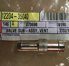 OEM Toyota PCV Valve 12204-35040