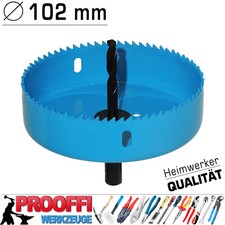 Lochsäge Kreisschneider Ø 102 mm Dosen Bohrer Loch Kreissäge Bohrkrone Für Holz