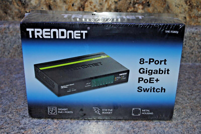 TRENDnet 8-Port Gigabit PoE+ Switch (tpe-tg82g)
