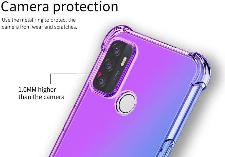 HHUAN Cover Per TCL 30 SE Con Vetro Temperato - Custodia TPU Morbida Trasparente + Pellicola Protettiva, Antiurto, Kit Pulizia - 3