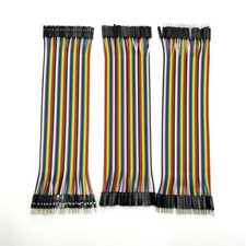120-Pin Breadboard Jumper Wires Set 20cm Length 40-Pin Male to Female Male to...