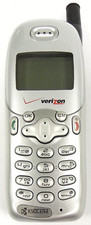 Kyocera 2325 - Silver and Black  Verizon Rare Cellular Candybar Phone