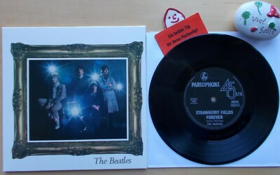 The BEATLES Strawberry Fields Forever Penny Lane Parlophone A 8243 -UK Press