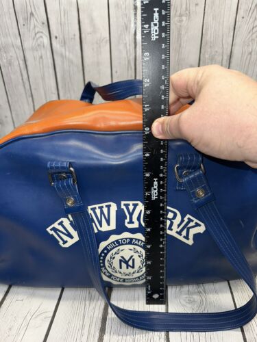 Vintage Blue Marlin 5 star New York Highlanders Duffle Bag Yankees Hill Top Park - Picture 12 of 15