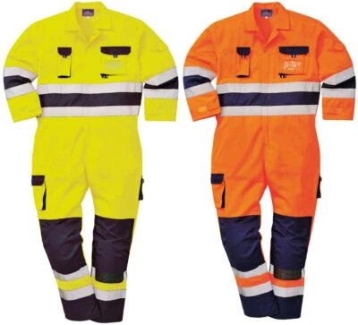 Portwest Hi Vis High Visibility Texo TX55 Nantes Coverall Overall
