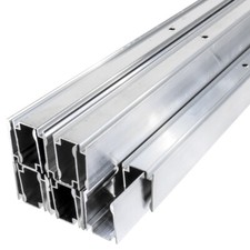 24 Inch x 9/16 Inch LED Neon Rope Light Mounting Track - Aluminum Channel 10 Pa