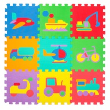 Play mat 60 pieces play mat puzzle mat children's carpet protection mat vehicles