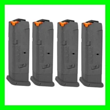 4 - Magpul GL9 for Glock 17, 19X, 34 Magazine 10 Round 9mm MAG801 Mag 10rd