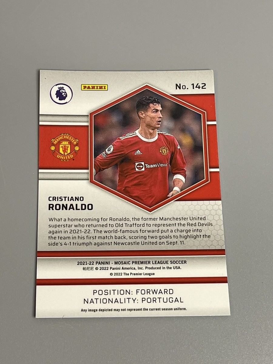 Cristiano Ronaldo 2021-22 Panini Mosaic Premier League #142