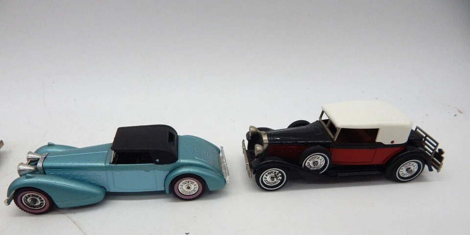 Vintage Set of 5 Matchbox Lesney Models of Yesteryear Diecast Cars Cord & More - Image 4 of 4