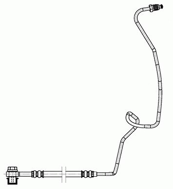 PHD941 TRW Brake Hose for AUDI,SEAT,SKODA,VW