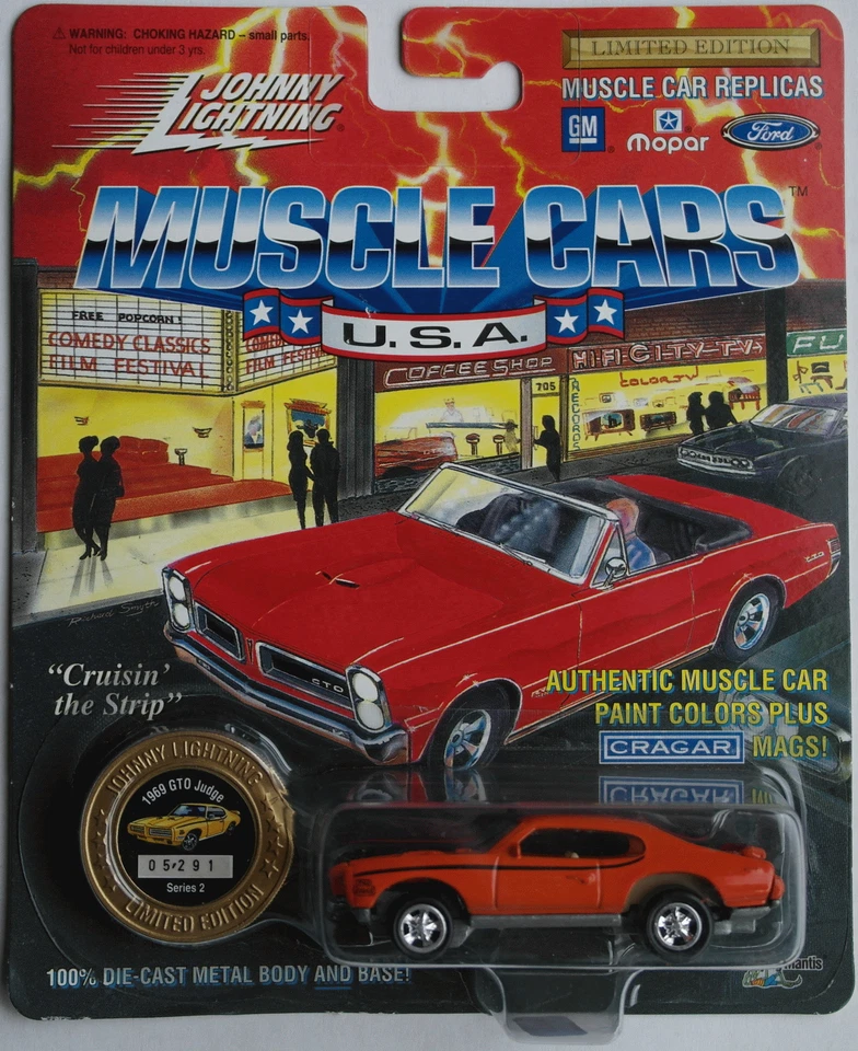 Johnny Lightning - ´69 / 1969 Pontiac GTO Judge orange Neu/OVP - Bild 1 von 1