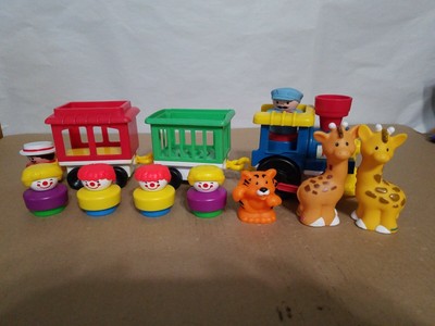 fisher price circus train animals