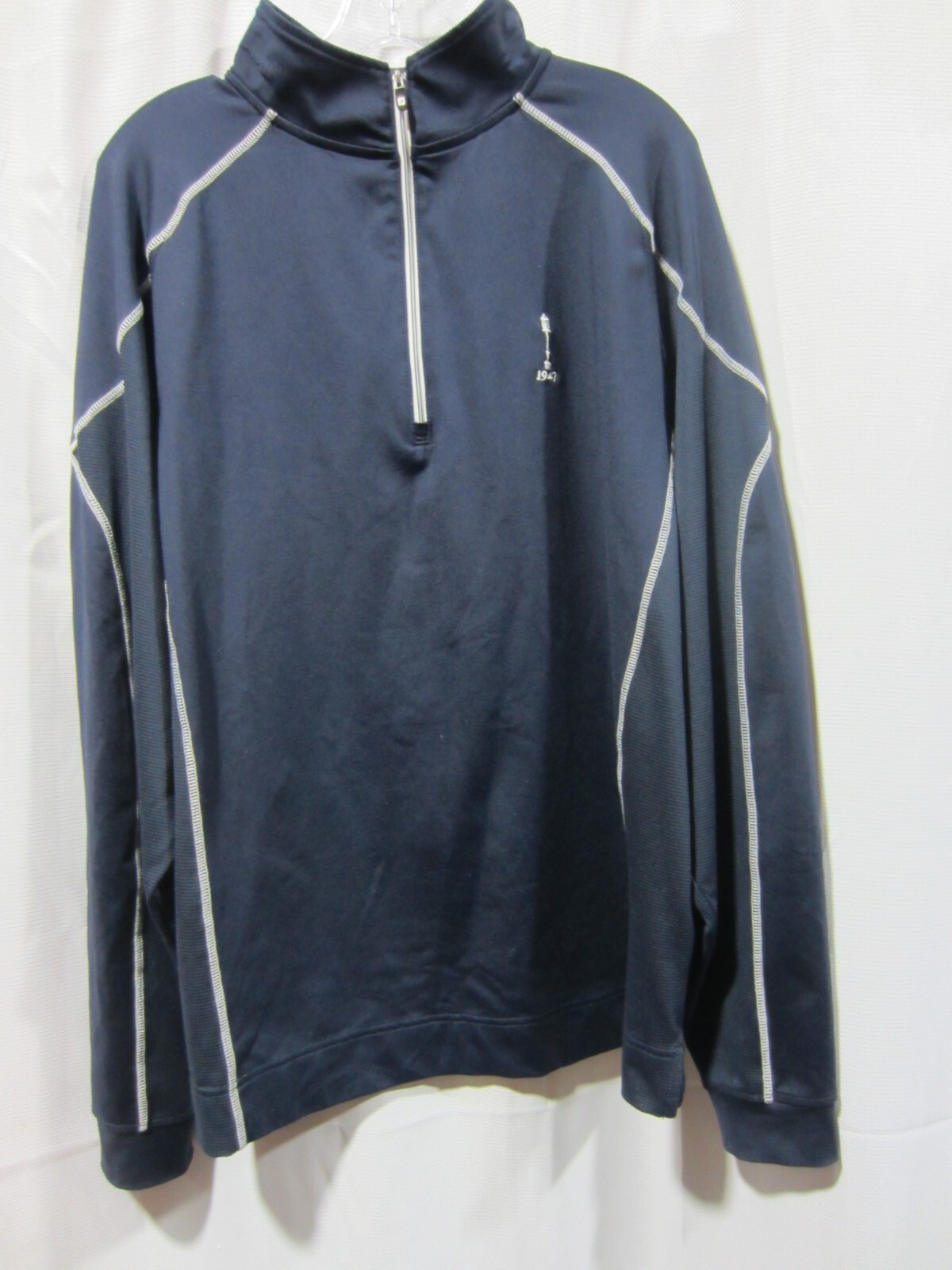 FootJoy Hyper Mid Layer 1/4 Zip Pullover Navy Men… - image 1