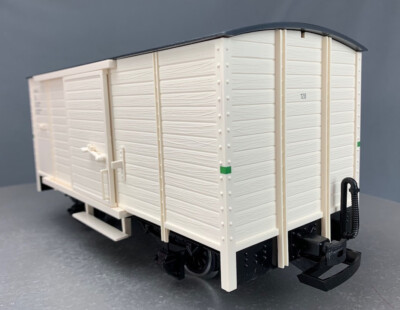 LGB 43262 DEV Boxcar Bruchhausen Vilsen Railroad Museum #128 NOS