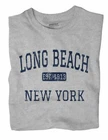 Long Beach New York NY T-Shirt EST