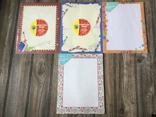 4 in a Set of 8.5" x 11" Computer Printer Letter Paper Frame Border 175 sheets