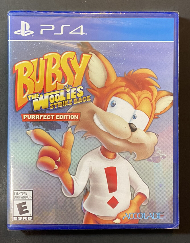 Bubsy The Woolies Strike Back Purrfect Edition (PS4) NEW