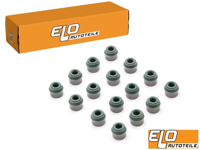 16x Original Elring valve stem sealing ring valve stem seal for Audi Seat VW
