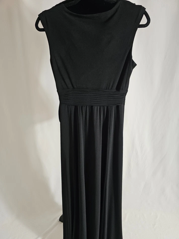 Melrose Vestido Largo Mujer Negro Talla 4 D169 Foto 4 de 4