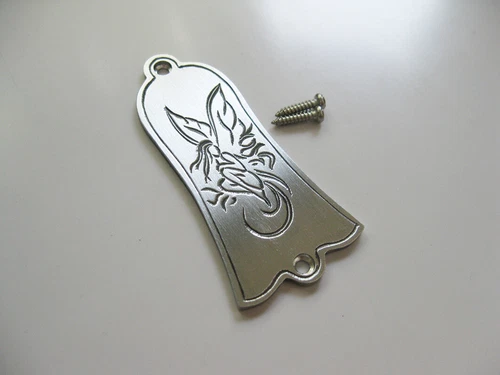 Handmade spirit girl pattern aluminum truss rod cover fits most Gibson guitars