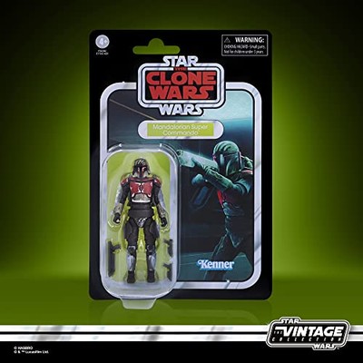 Star Wars The Vintage Collection Mandalorian Super Commando Toy, 3.75-Inch-Sc...