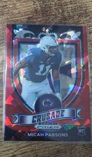 2021 Panini Prizm Draft Picks - Crusade Micah Parsons #175 Red Ice Prizm (RC)