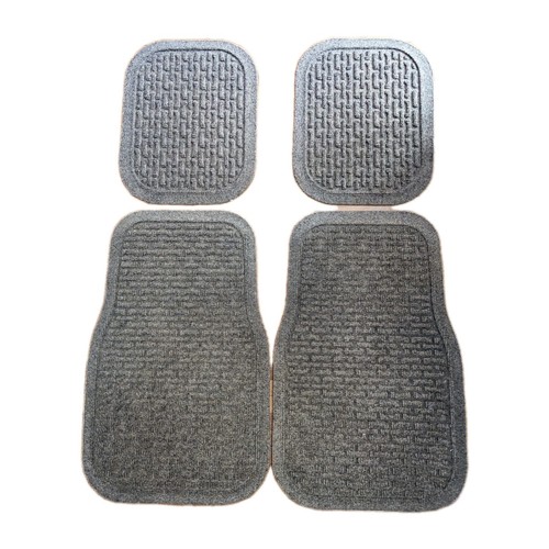 LL Bean Waterhog Carpet Floor Mats Set Of 4 F&R 1998 28"x17" 18"x14" Brown