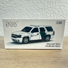 596 1:64 Chevrolet Tahoe U.S. Border Patrol Limited Edition Police Diecast Chevy