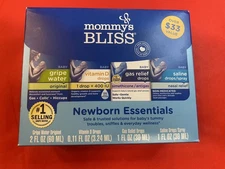 Mommy's Bliss Newborn Essential  Includes Gripe Water Baby Vitamin D Gas Relief