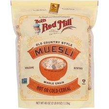 Bob'S Red Mill Old Country Style Muesli Whole Grain Cereal 40 Oz