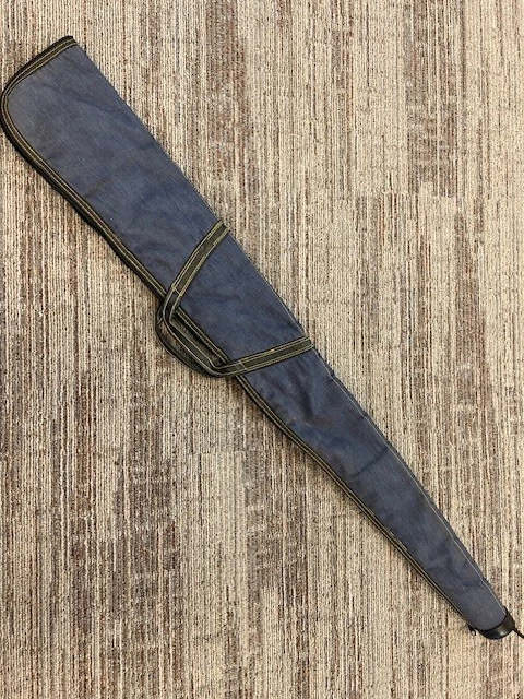 Винтажный лоскутный синий джинсовый чехол Red Head для дробовика винтовки ружья 48 дюймов ретро - Изображение 3 из 4