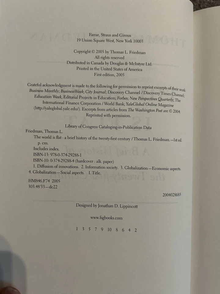 The World Is Flat : A Brief History of the Twenty-First Century by Thomas L.... - Image 3 of 4