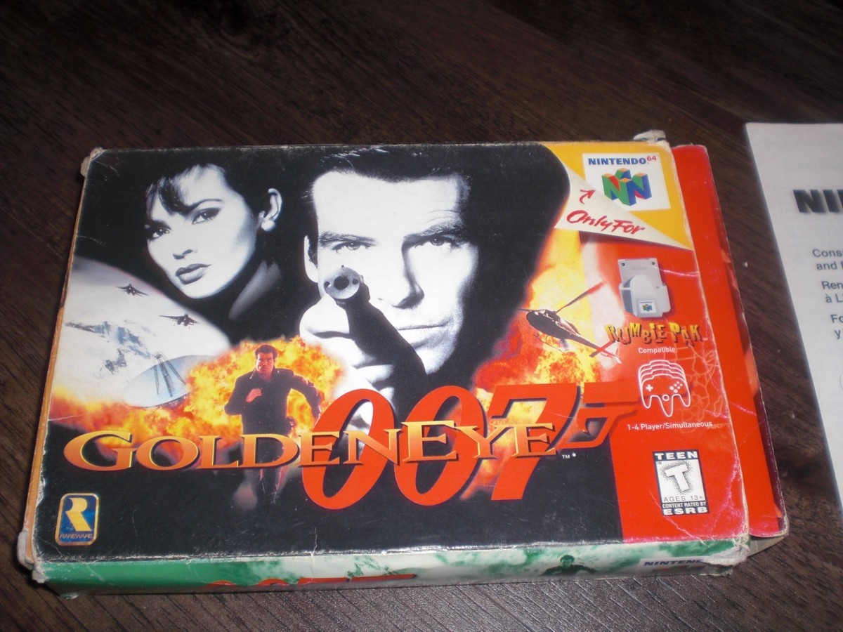 GoldenEye 007 N64 Nintendo 64 CIB COMPLETE Box Manual Game Cart