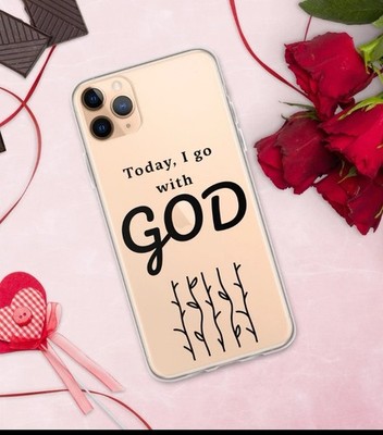 ''Today, I Go with GOD'' Clear Case for iPhone 