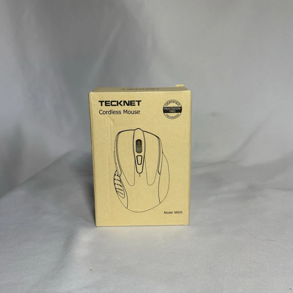 TECKNET Wireless Mouse Ergonomic Mouse Purple - Image 3 of 4