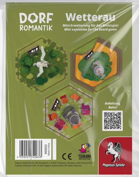 Pegasus Spiele- Village Romance - El Juego De Mesa: Wetterau (90025G)-image