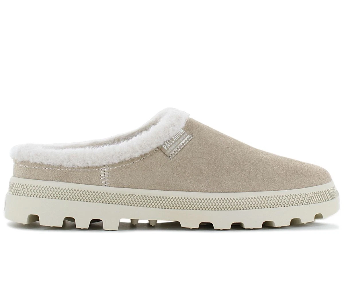 PALLADIUM Palladune Mule Warm - Slipper Winter Hausschuhe Pantolette Beige NEU