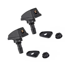 Unifizz 2 Pack Windshield Washer Nozzles Wiper Jet Fit for Most Cars Included...