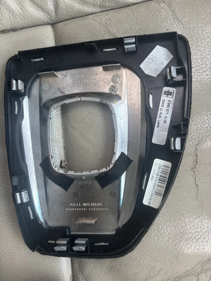 Cubierta de embellecedor de bisel de cambio de marchas BMW 528i 2008-2013 OEM Foto 2 de 2