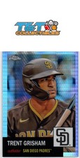 Trent Grisham 2022 Topps Chrome Plat Anniv Prism Refractor #278 Padres 32a