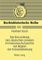 Die Entwicklung Des Deutschen Privaten Immissionsschutzrechts Seit Beginn Der In