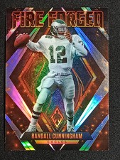 2022 Panini Phoenix Fire Forged #FF-7 Randall Cunningham  - Philadelphia Eagles