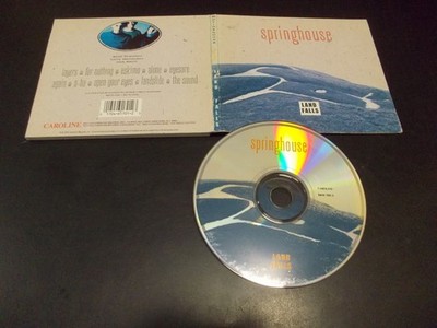 Springhouse - Land Falls CD Digipak Caroline Records - Carol 1701-2
