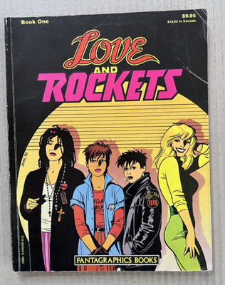LOVE AND ROCKETS BOOK 1 SECOND EDITION. FANTAGRAPHICS 1986.