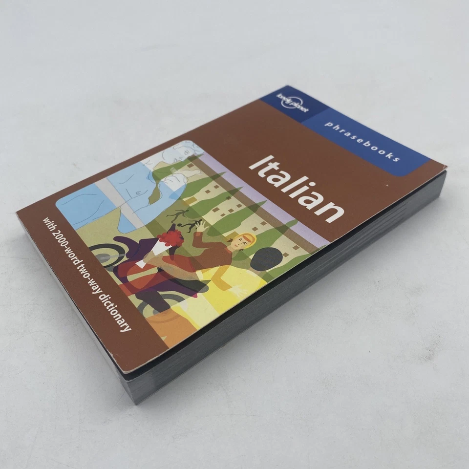 Italian: Lonely Planet phrasebooks / With Over 2000-Word Two-Way Dictionary - Image 3 of 4