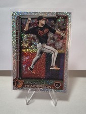 2025 Topps Series 1 Celebration Gunnar Henderson Confetti Parallel #65