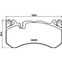 Hella BremsbelÄGe Vorderachse Passend FüR Audi A6 A7 | 8DB 355 025-011