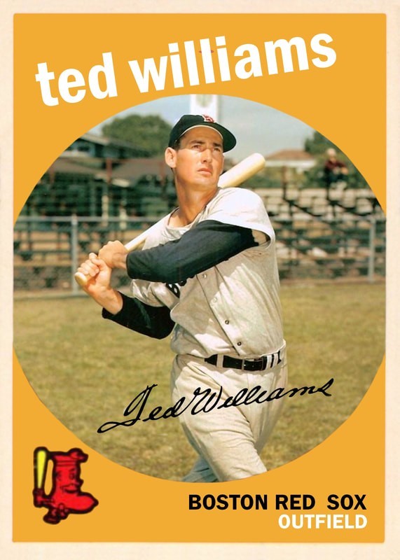 TED WILLIAMS 59### BUY 5 GET 1 FREE #### or 30% OFF 12 OR MORE DIDDY-CUSTOMS