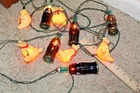 Vintage Coke Christmas Lights 1996 Coca Cola Polar Bear & Bottle Works